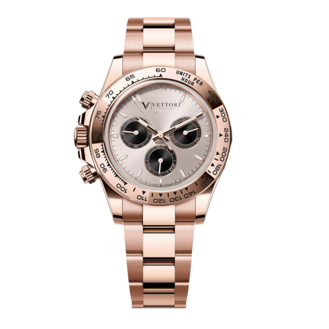 Vettori Chronograph 40mm – Chocolate Dial