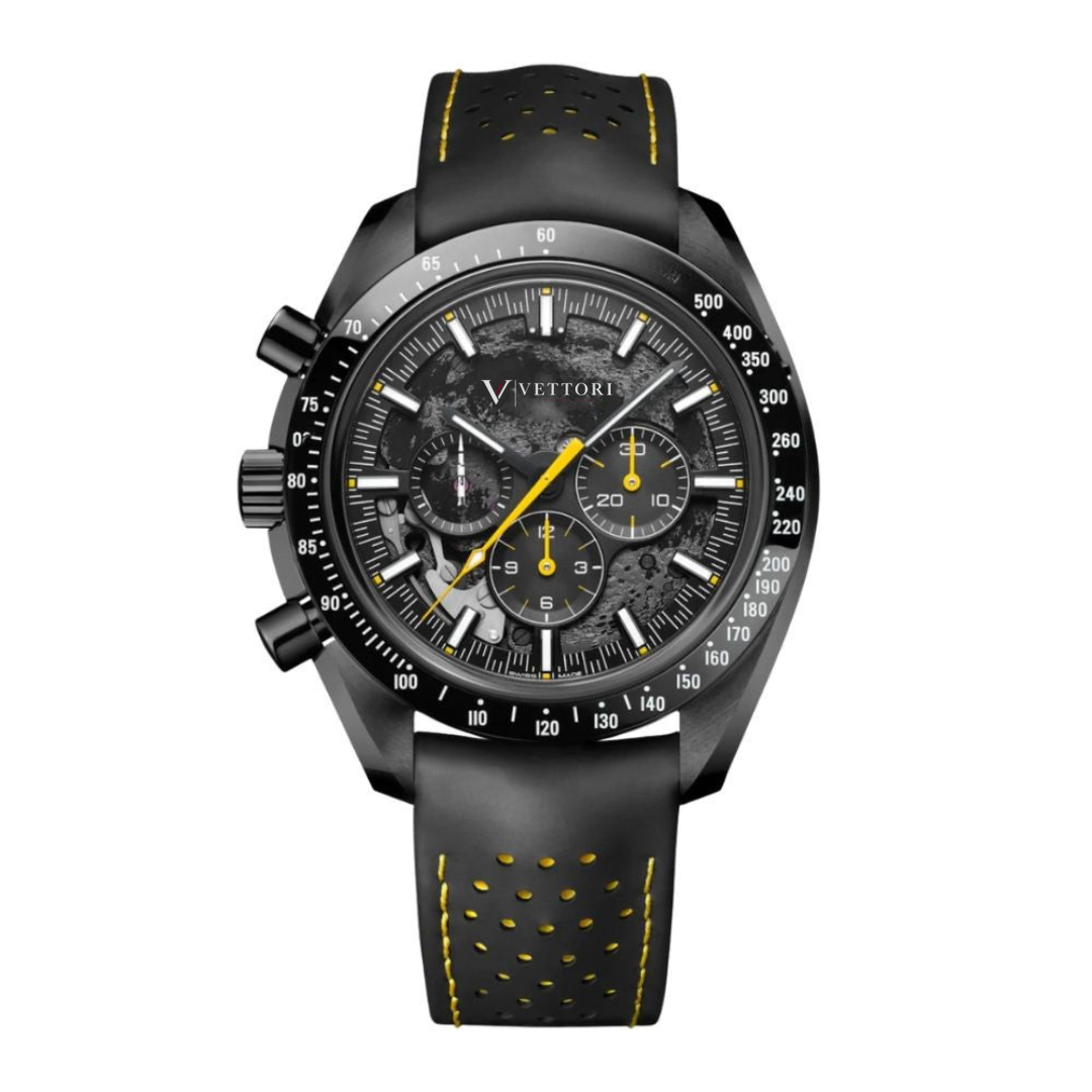 Vettori Dark Chronograph 44mm – Black Dial