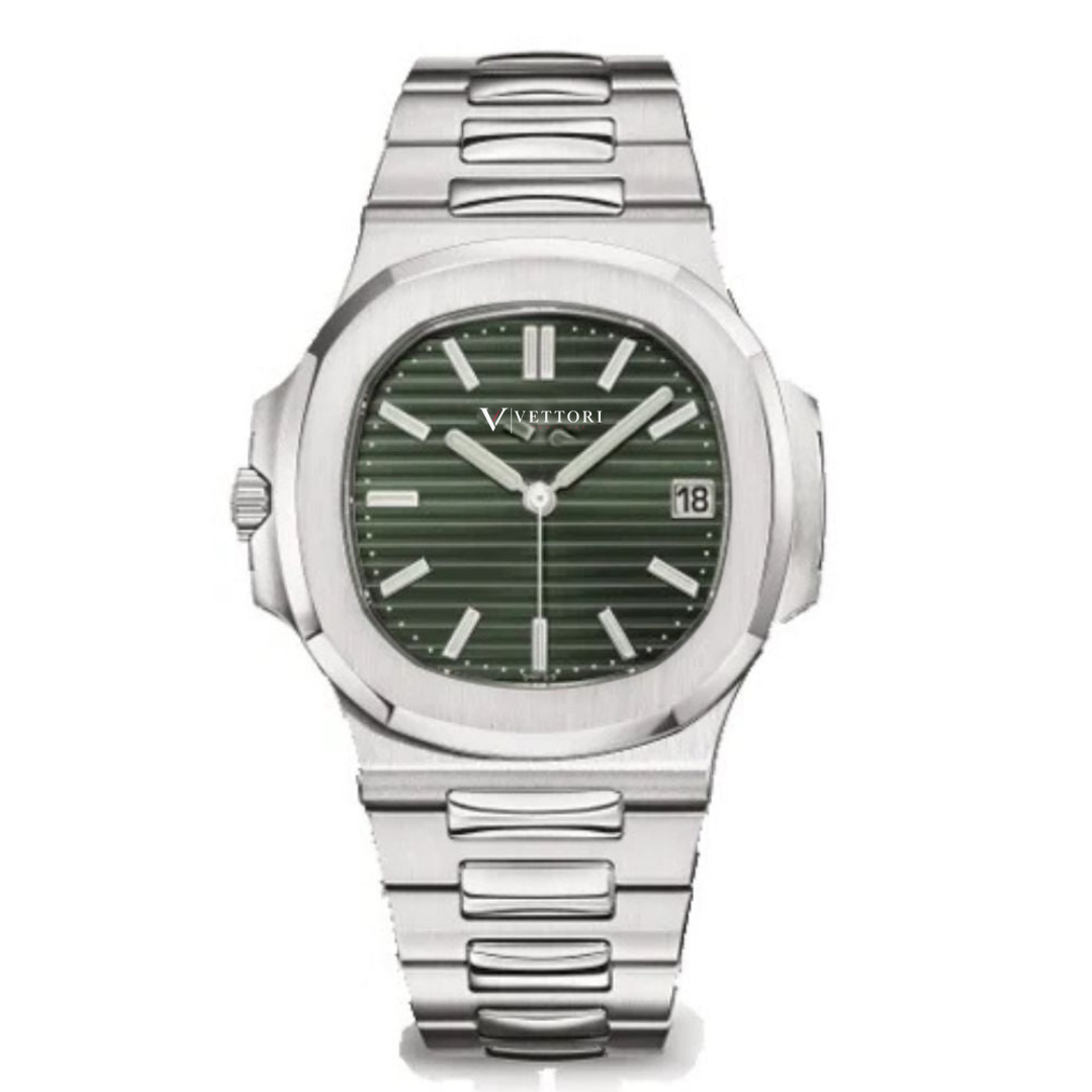 Vettori Integrated Classic 40mm – Olive Green Dial
