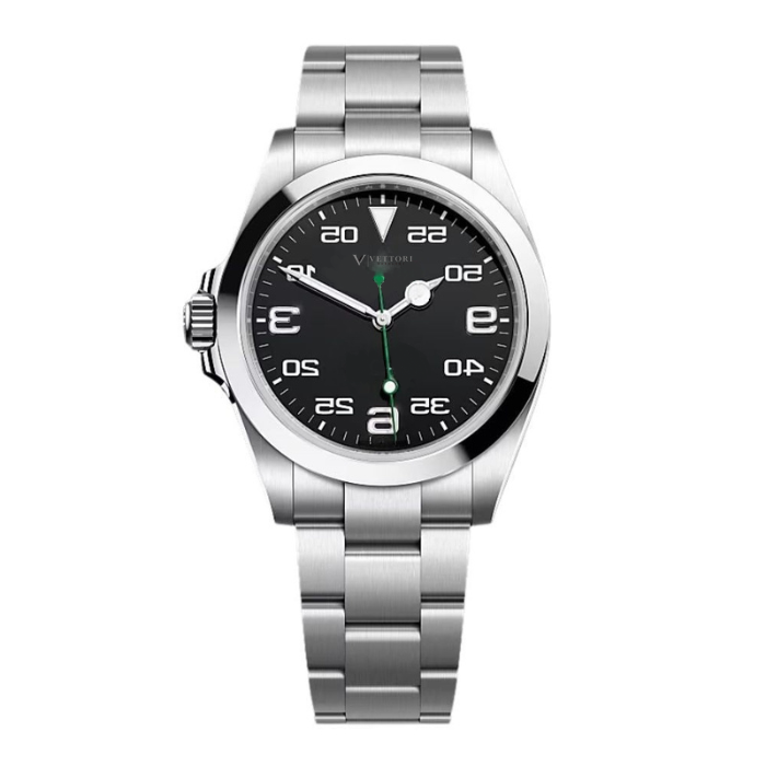 Vettori Pilot 40mm – Black Dial