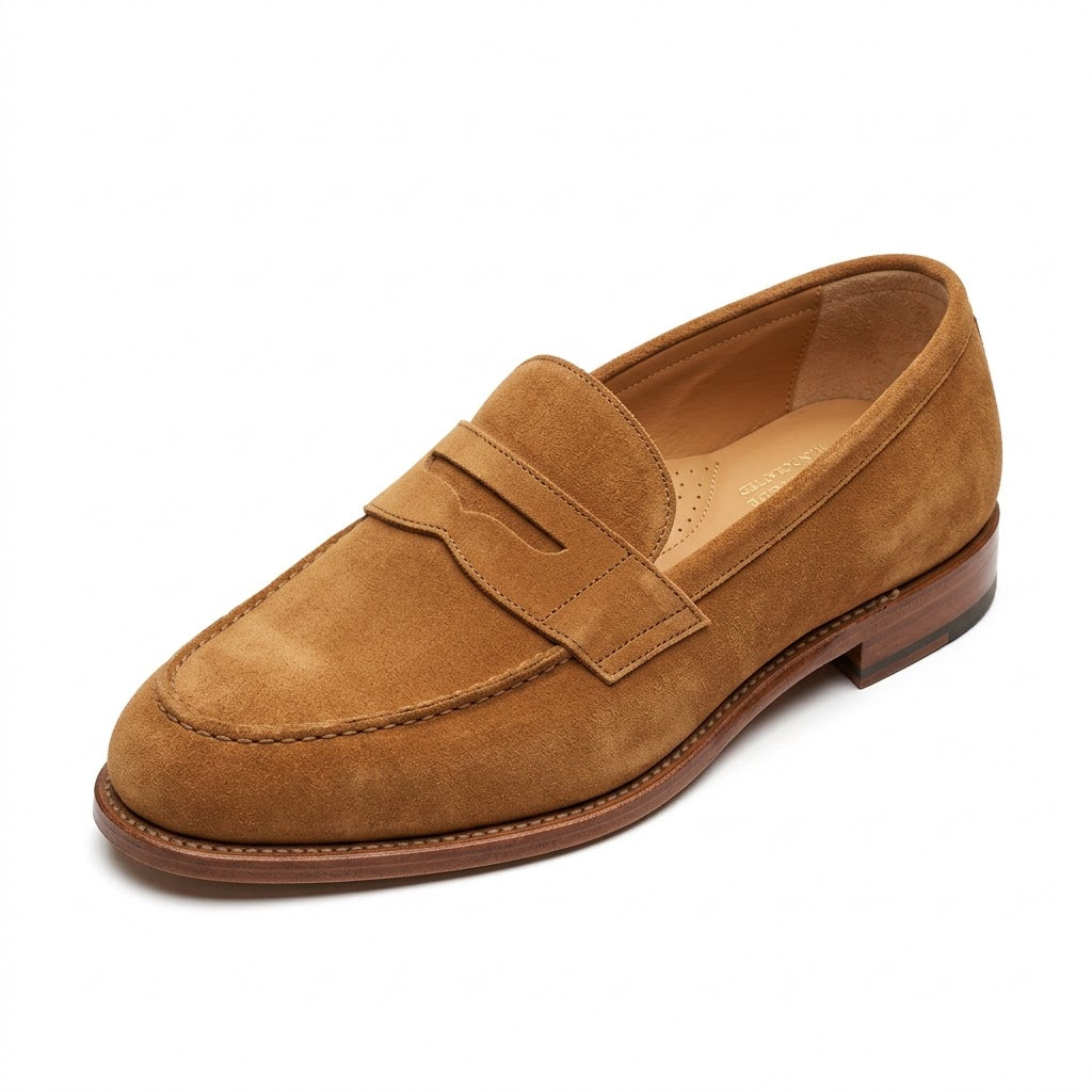 The Suede Penny Loafer