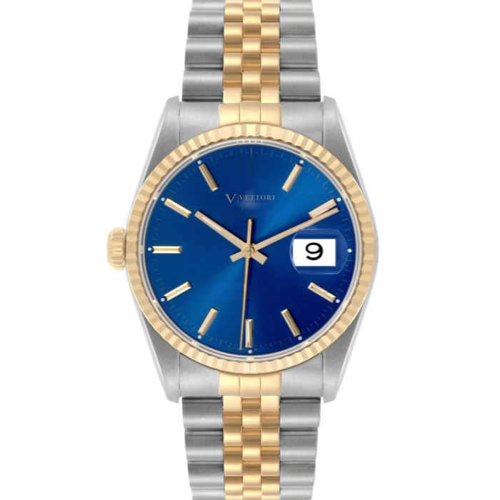 Vettori Classic 36mm – Blue Dial