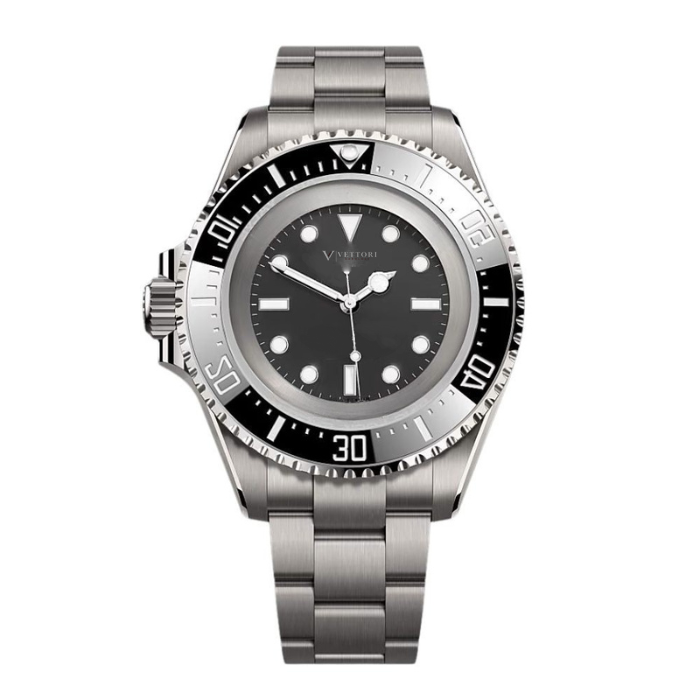 Vettori Deep Diver 50mm – Black Dial