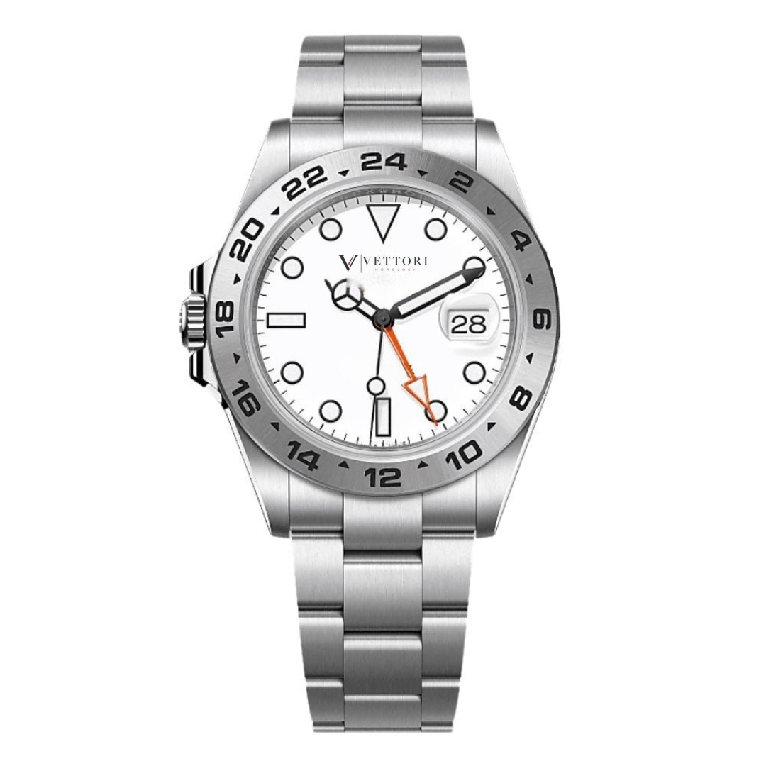 Vettori Field 42mm – White Dial